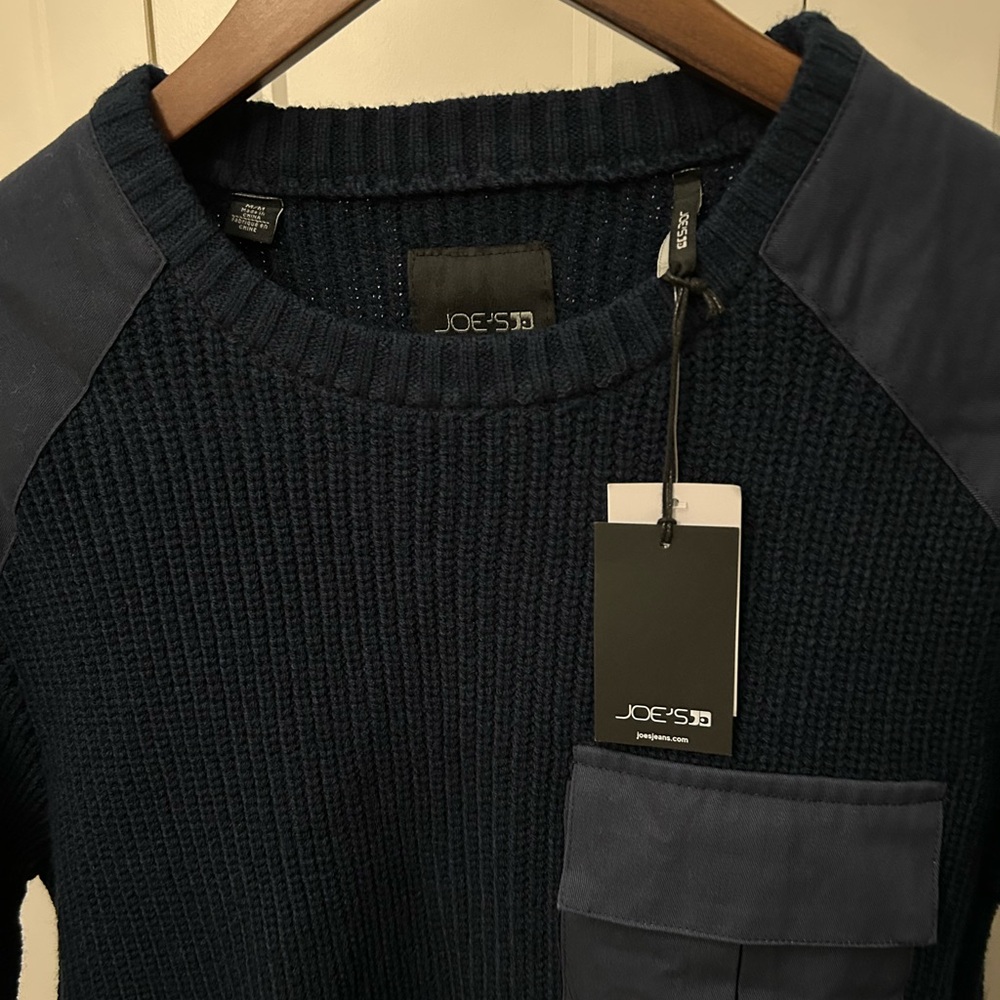 Joe's Jeans Dark Blue Crewneck Sweater